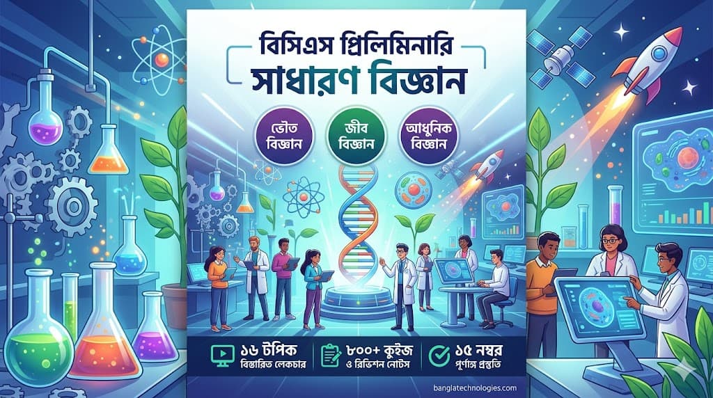 BCS প্রিলি — সাধারণ বিজ্ঞান