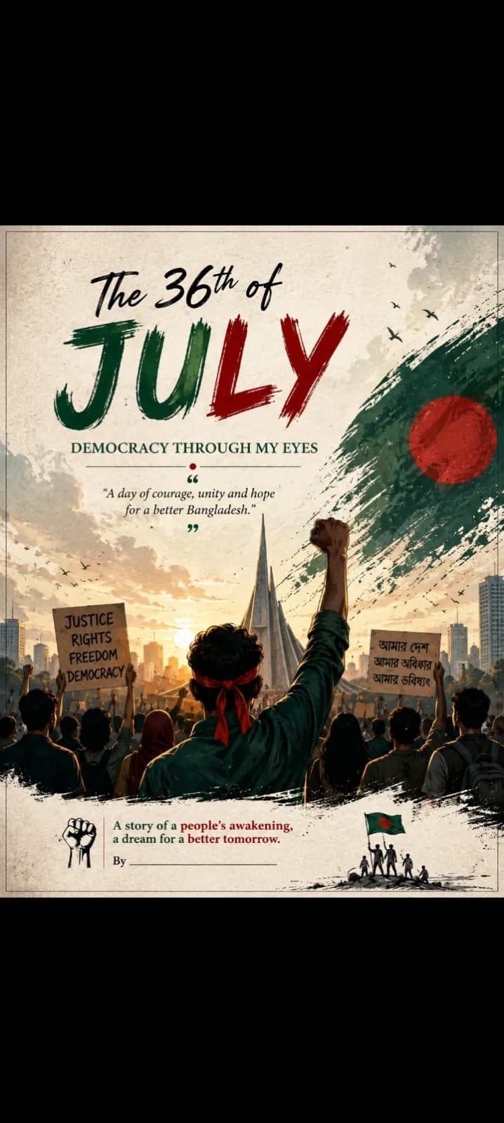 The 36th of July:Democracy Through My Eye