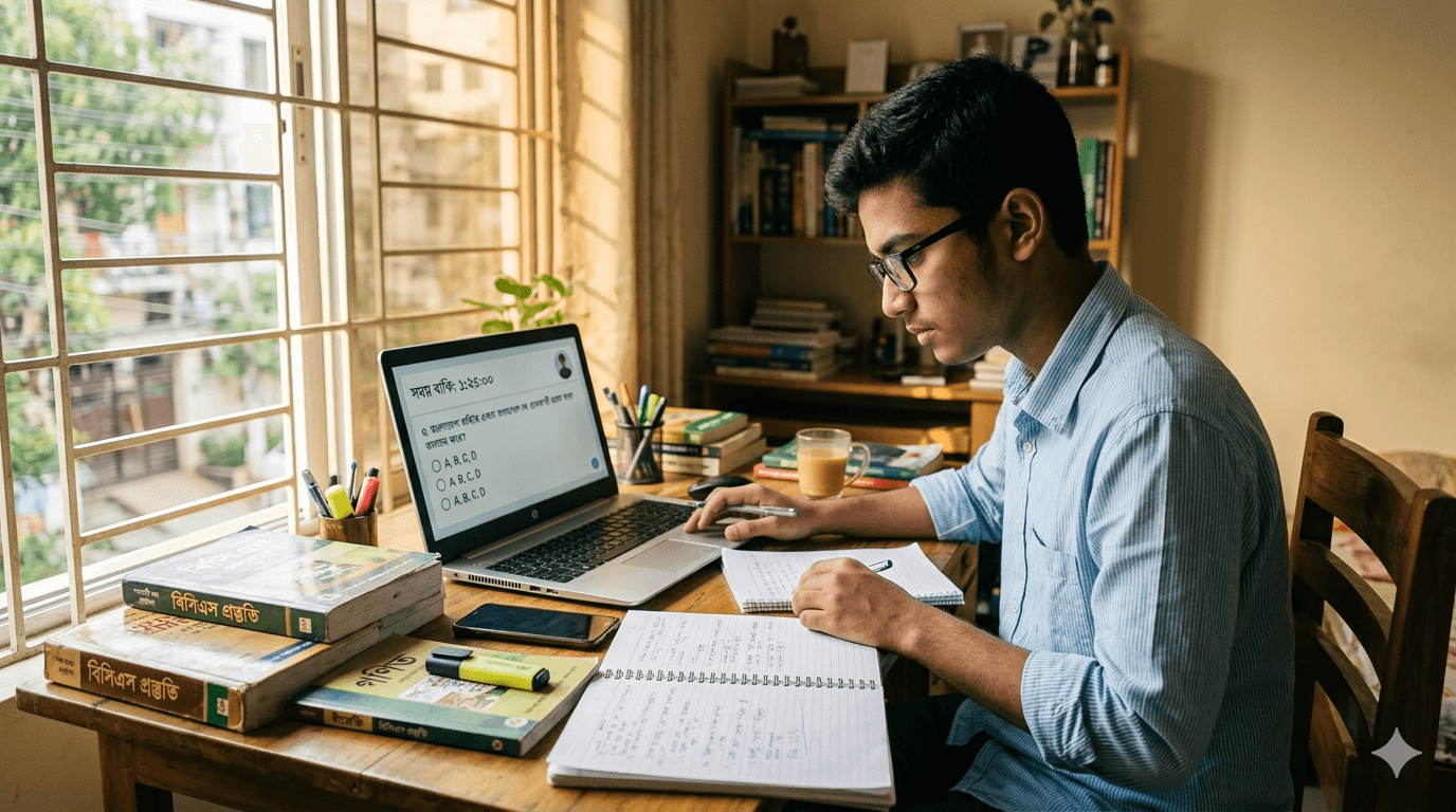 বিষয় ভিত্তিক স্টাডি ও মডেল টেস্ট: BCS প্রিলিতে নিজেকে কনফিডেন্ট করার সঠিক পদ্ধতি