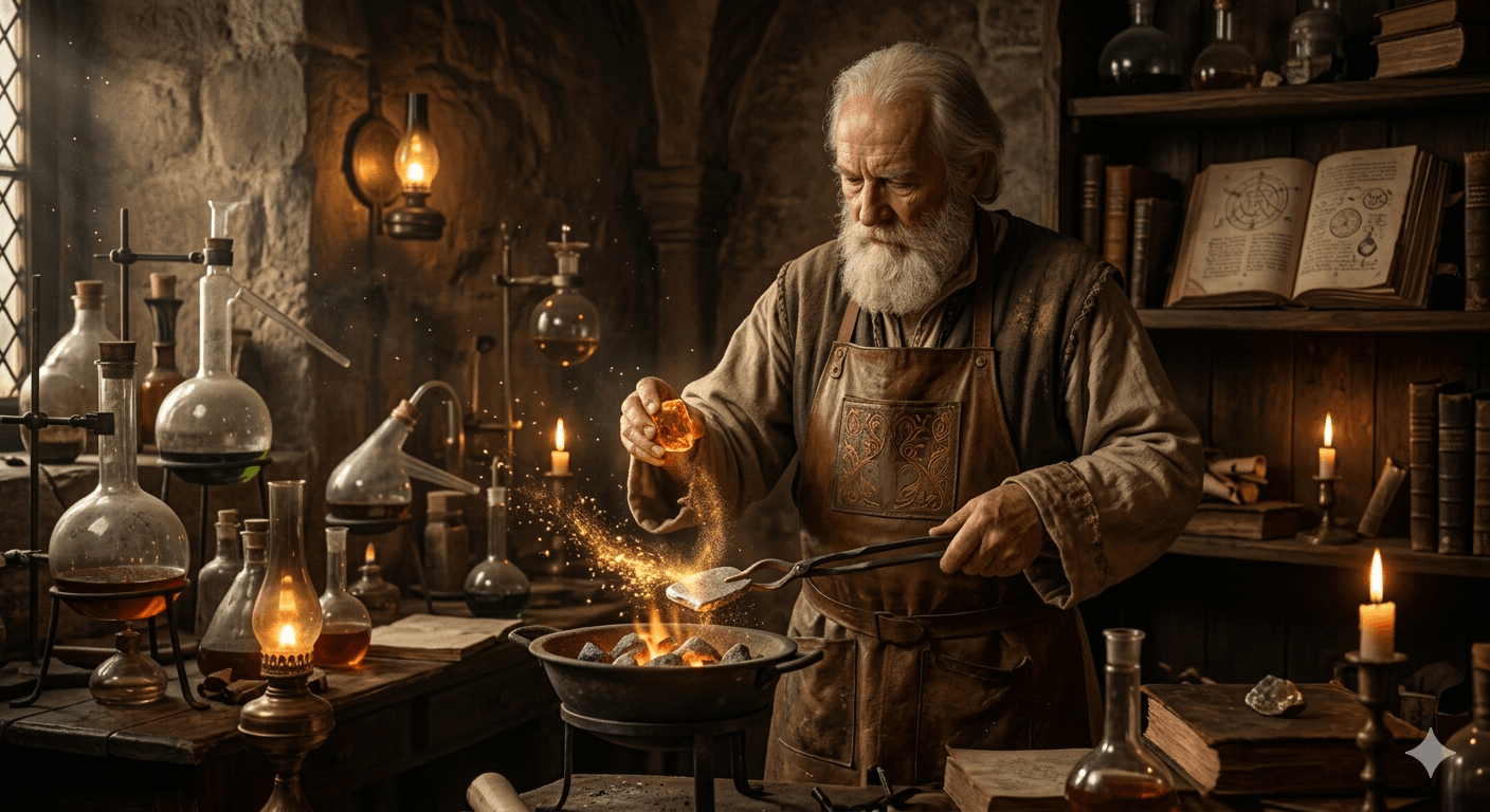 পরশপাথরের রহস্য: অ্যালকেমির জাদুর গল্প